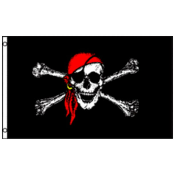 Large Pirate Flags 5ft x 3ft Skull Ghost Jolly Roger 